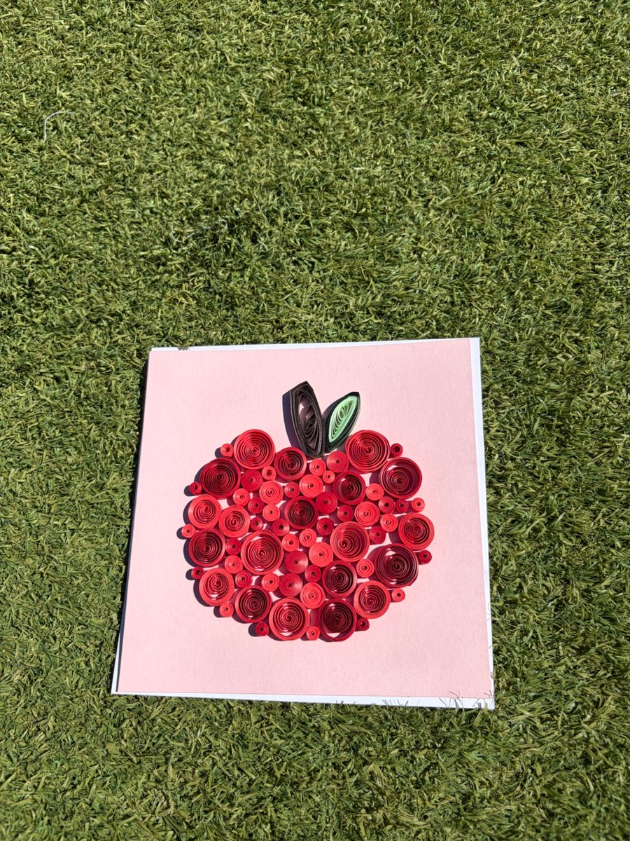 Handmade Quilled Card