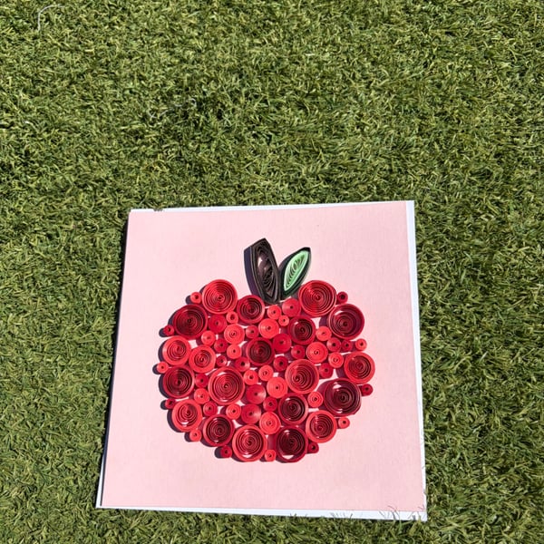 Handmade Quilled Card