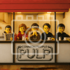 LEGO-Inspired Pulp – Common People 5x5" Print (Mounted for 9x9" Frame)