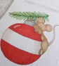 Christmas Bauble Mouse Gift Tags - set of 4 gift tags - Image 7