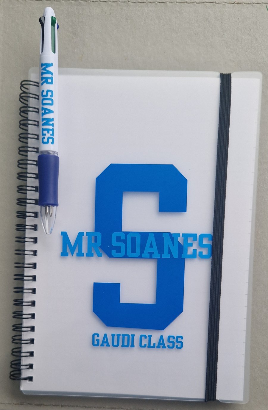 Personalised Note Pad and Pen Set. Teacher gifts, Birthday gift, Valentines gift