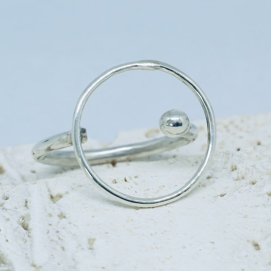 Image of Silver Orbit Ring