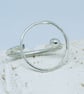 Silver Orbit Ring