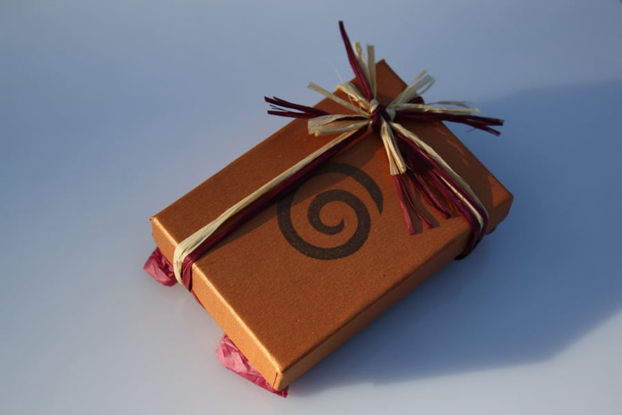 Ulu Earrings , handmade silver and Peridot drop earrings