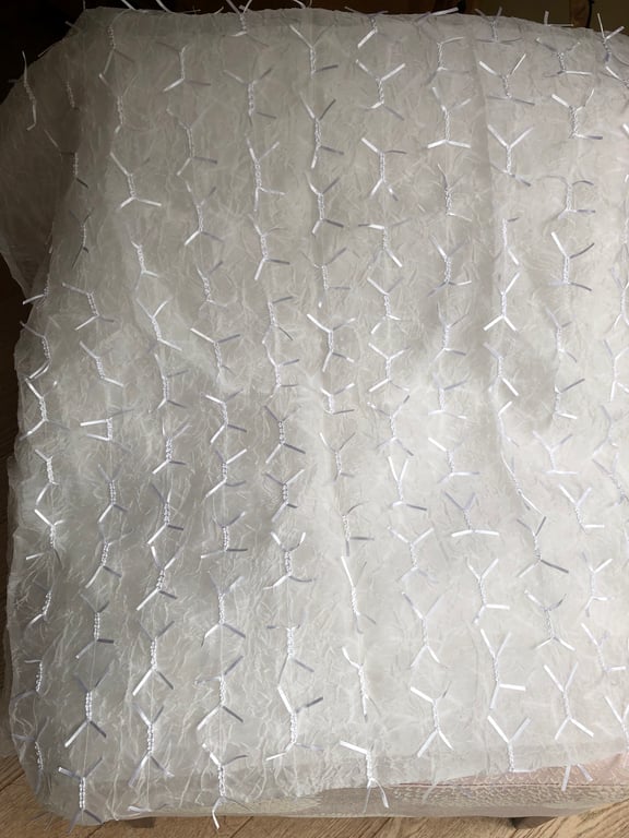 White Indian Fabric, Destash