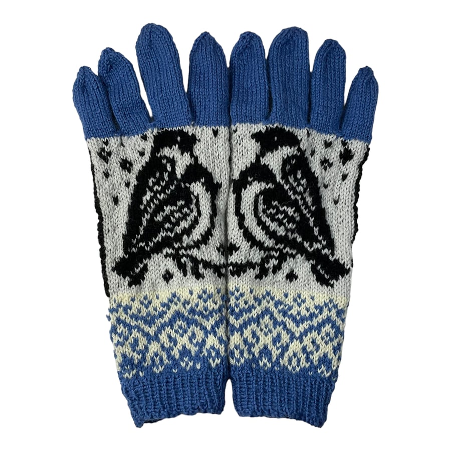 Handmade gloves wool discount