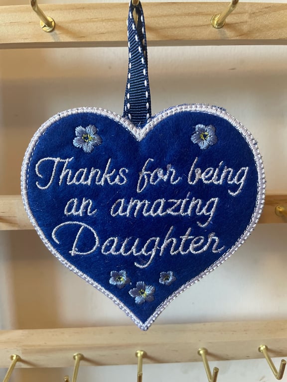 Scented Thank You Heart – A Gift from the Heart Daughter 
