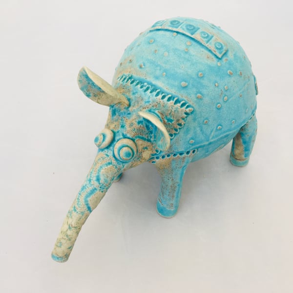 Clay animal, Bert, ceramic animal, one off piece of art, ceramic gift, whimsical