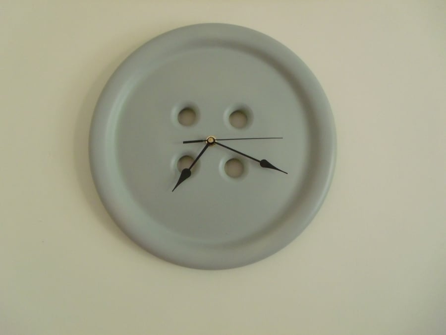 Giant Button wall clock