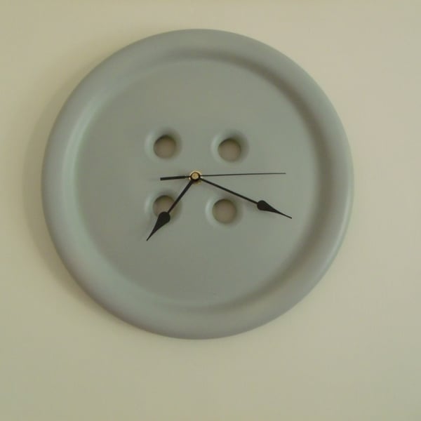 Giant Button wall clock
