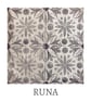 Hand Printed Linen Lampshade in Lavender Grey - Image 8