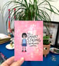 Tina Belcher - Bob's Burgers - Smart, Strong, Sensual Woman A6 Print Postcard