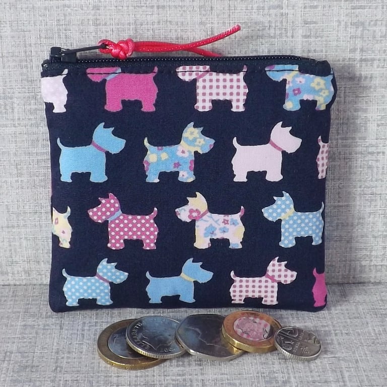 Coin purse, scottie dogs