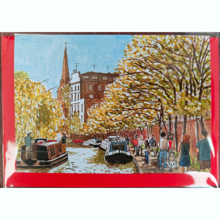 Regents Canal, Angel, card