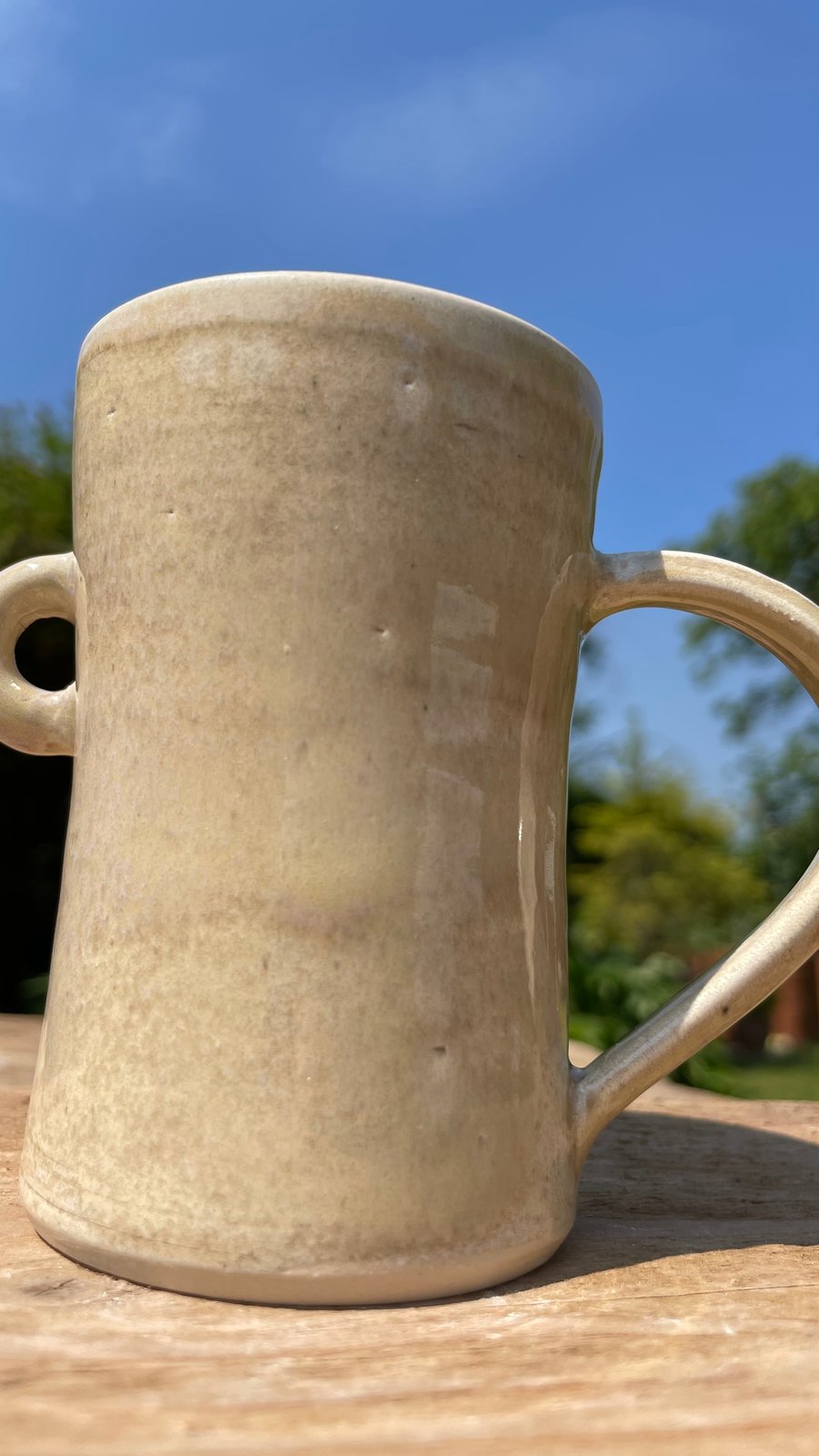 MadeWithMud DigniTEA Mug with side loop support