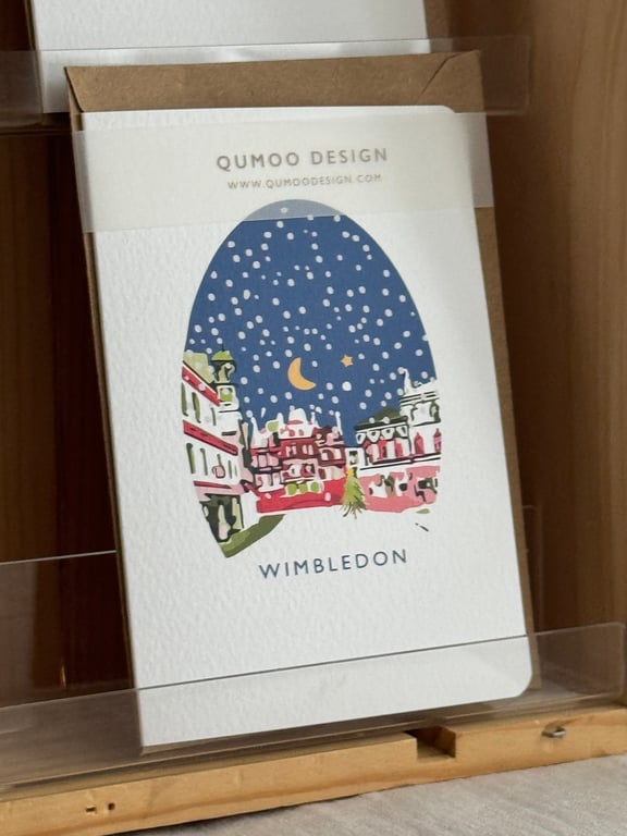 Wimbledon Village Christmas Card (QM 296)