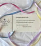 White Beeswax Baby Blessing Candle Gift Set, Honeyheart Party Favour - Image 7