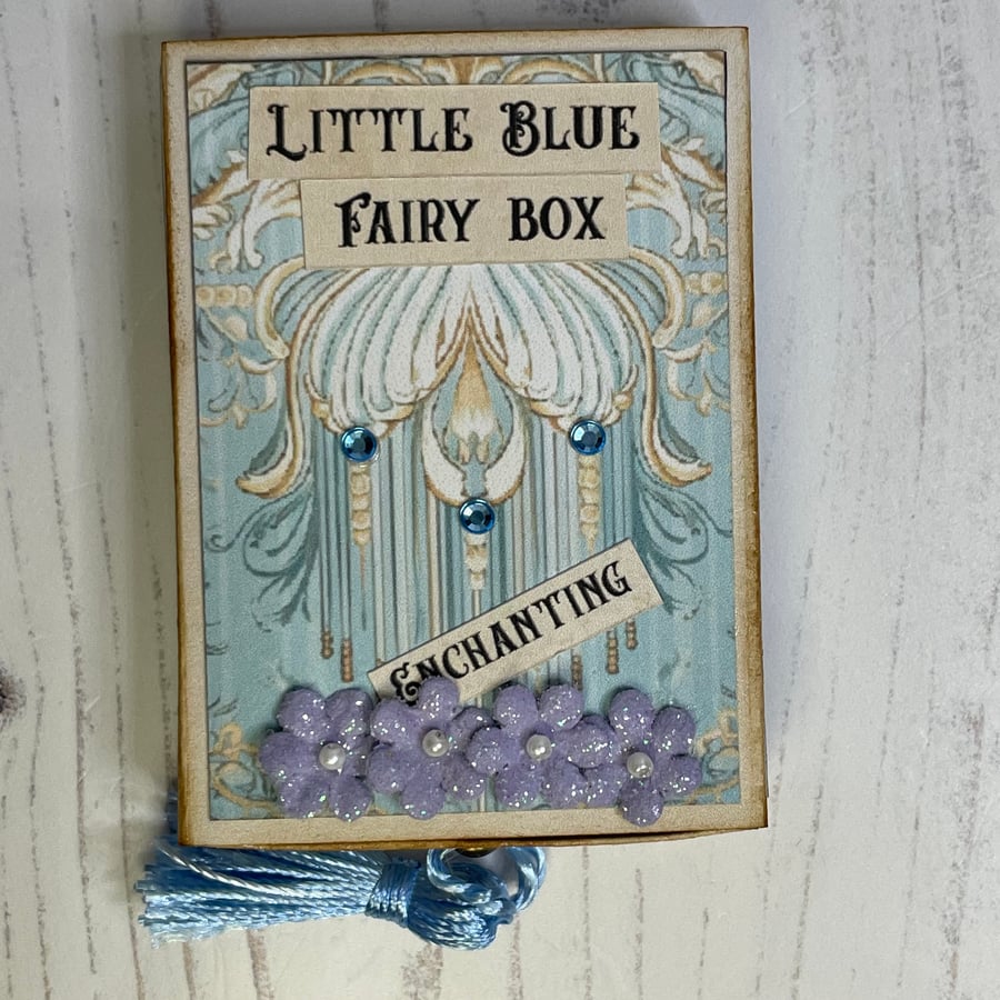Blue Fairy Matchbox PB4
