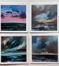 Pack of 4 Art Cards - Horizons Pack