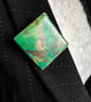 Red Japanese Maple Leaf Brooch - Image 3