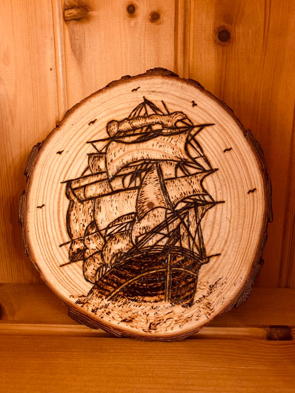 Sailing ship wood