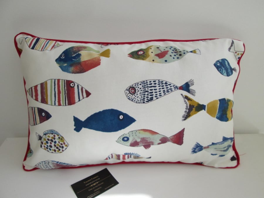 Colourful Fishes  Cushion 