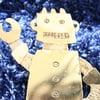 large robot brooch