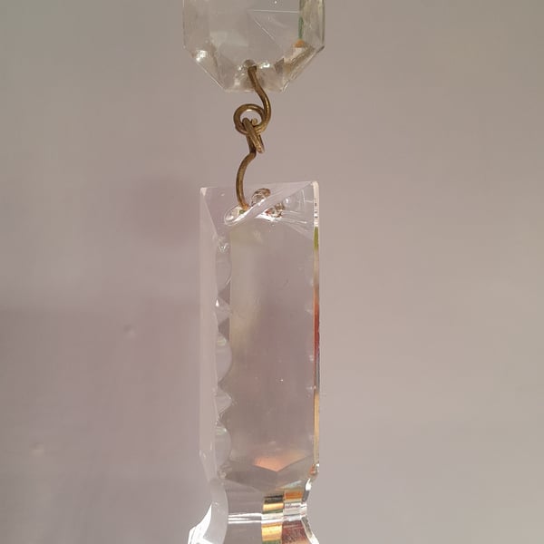 Vintage Chandelier Glass