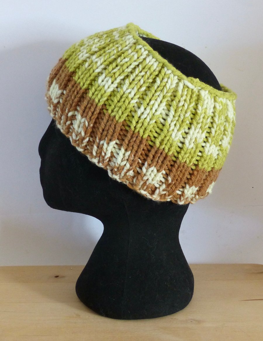 Knitted 'Nordic' Headband