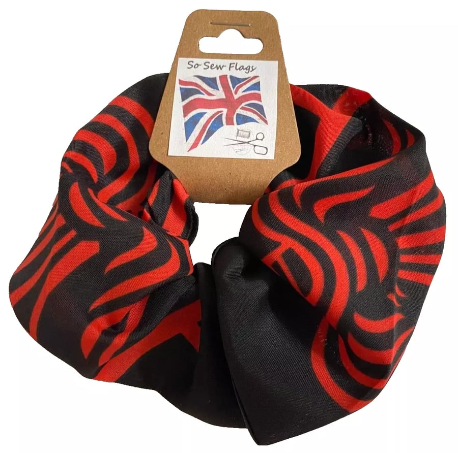 Odinicraven Viking Norse Flag Hair Scrunchie Scrunchies Accessory Band Elastic