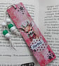Joyful Christmas Bookmark hand-painted