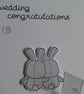 Wedding Card - Bunnies - Image 3