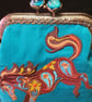 Bucking Bronco Flower Power Coin Purse  - Image 2