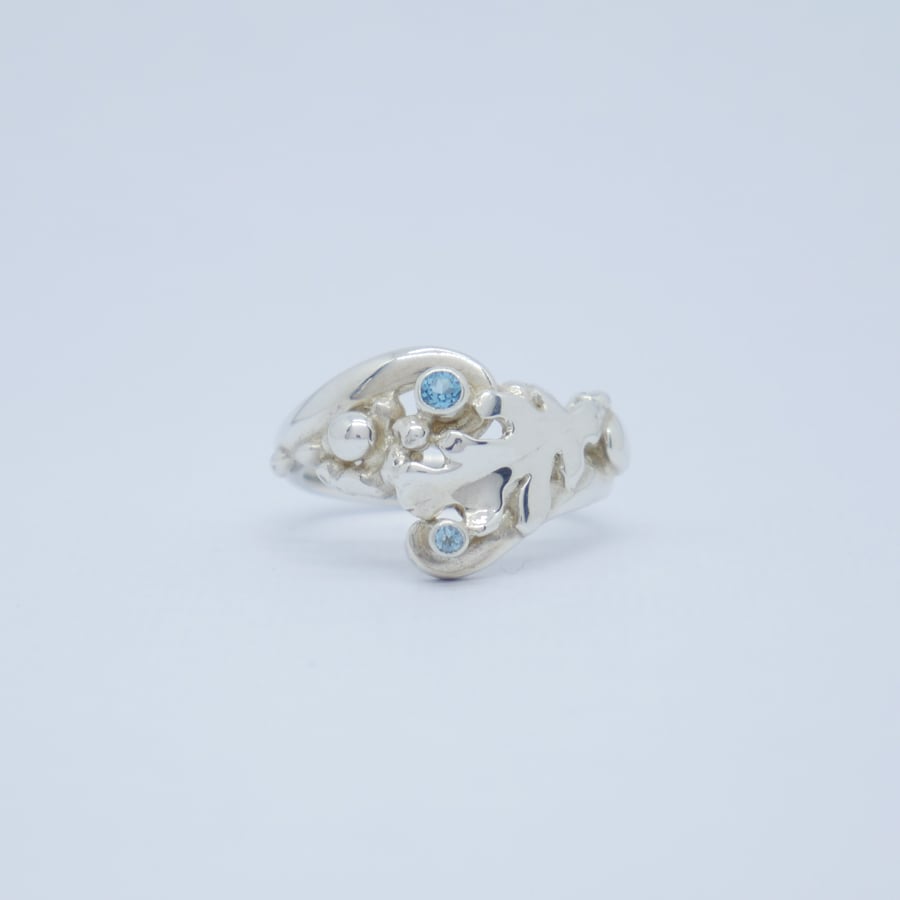 Seaweed on the beach ring 