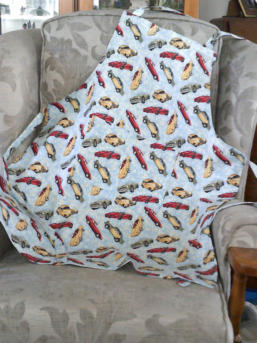 Classic Cars Adult Apron