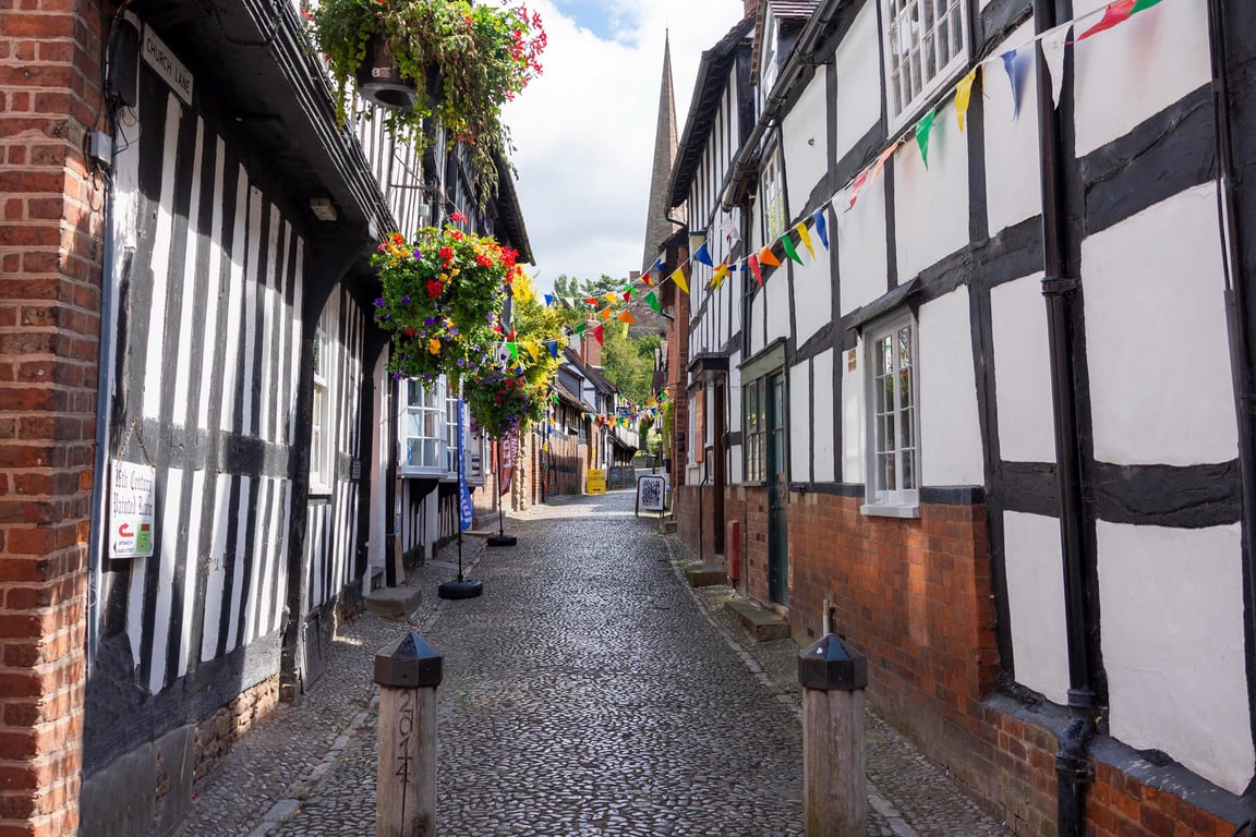 Church Street Ledbury print