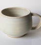 Large contemporary handmade mug with generous handle - Image 2