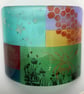 Fused Glass Candle Screen, Suncatcher - Image 1