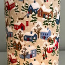 Liberty Snowy Winter Wonderland - Handmade Children Night Light.