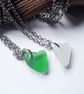 Heart-Shaped Seaglass Pendant  - Image 1