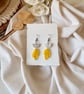 Whimsical Floral Drop Earrings - Image 3