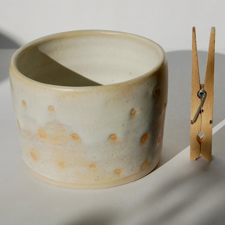 Pretty modern ceramic planter