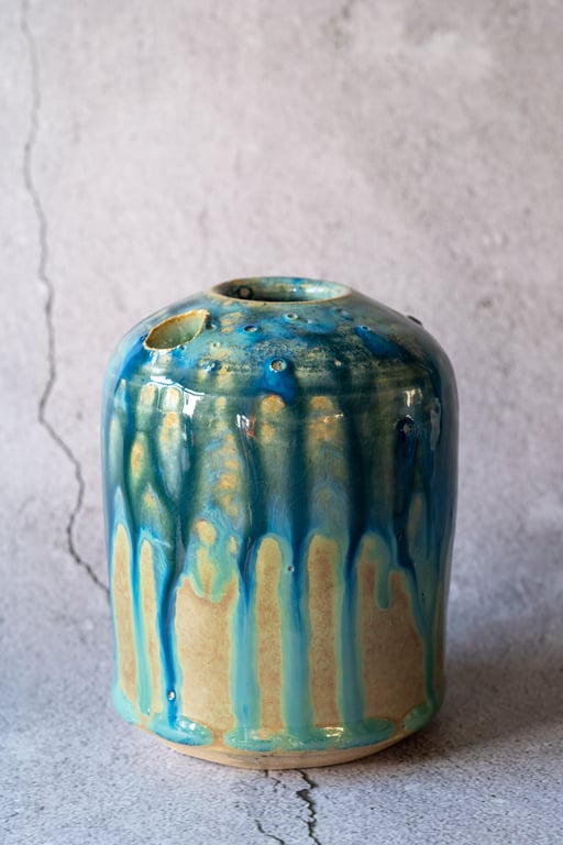 Ikebana style vase