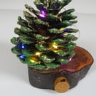 Handcrafted Pine Cone Christmas Tree: SKU-XT01