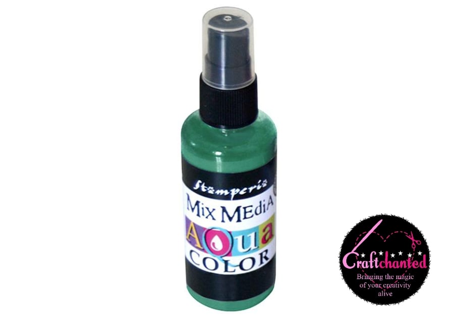 Aquacolor Spray - Dark Green - 60ml