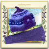 Purple Shades Hat and Scarf Set