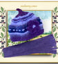 Purple Shades Hat and Scarf Set - Image 1