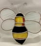 Stained Glass Bumble Bee (large) suncatcher - Image 4