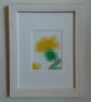 Small framed flower art prints, hand embellished with colour pencil - Image 6