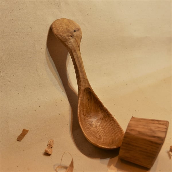 Handcarved Chestnut Ladle